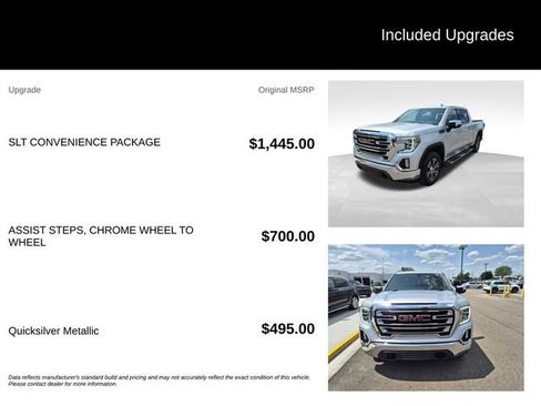 Used 2021 GMC Sierra 1500 SLT w/ SLT Convenience Package AWD/4WD image 8