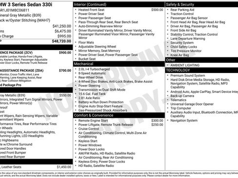 Used 2021 BMW 330i Sedan w/ Convenience Package image 13