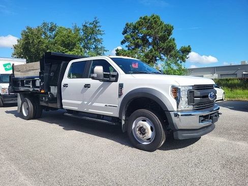 Used 2019 Ford F550 4x4 Crew Cab Super Duty w/ Power Equipment Group image 1
