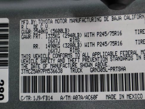 Used 2023 Toyota Tacoma SR image 32