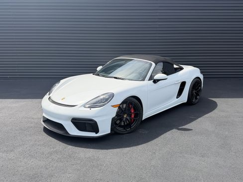 Used 2020 Porsche 718 Boxster Spyder RWD image 1