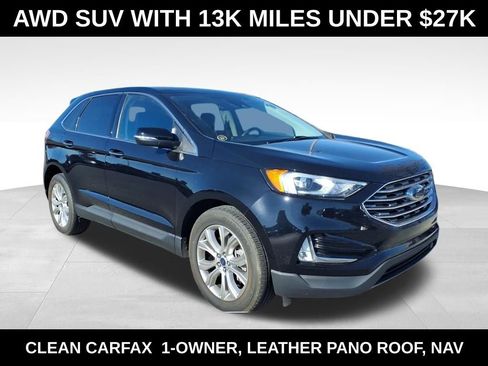 Used 2021 Ford Edge Titanium w/ Canadian Touring Package image 1