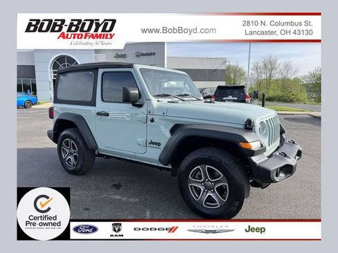 Certified 2023 Jeep Wrangler Sport AWD/4WD image 1