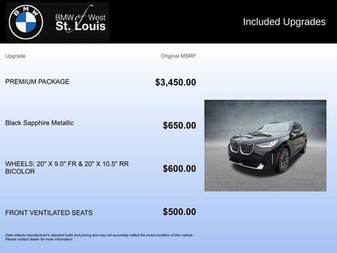 New 2026 BMW X3 xDrive30 w/ Premium Package image 17