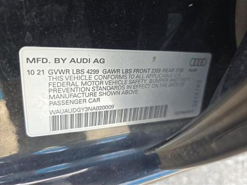 Used 2022 Audi A3 2.0T Premium w/ Convenience Package FWD image 18