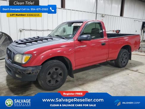 Used 2004 Toyota Tacoma 2WD Regular Cab image 1