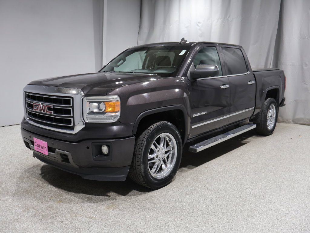 Used 2015 GMC Sierra 1500 SLT w/ SLT Crew Cab Value Package AWD/4WD image 14