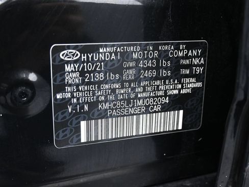 Used 2021 Hyundai Ioniq Limited FWD image 39