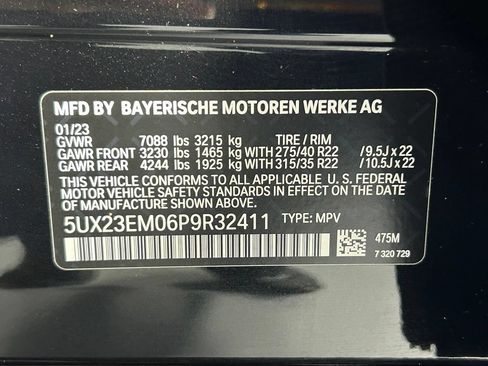 Used 2023 BMW X7 xDrive40i w/ M Sport Package AWD/4WD image 45