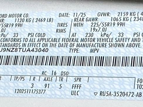 New 2026 Ford Escape ST-Line Select w/ Class II Trailer Tow Package image 44