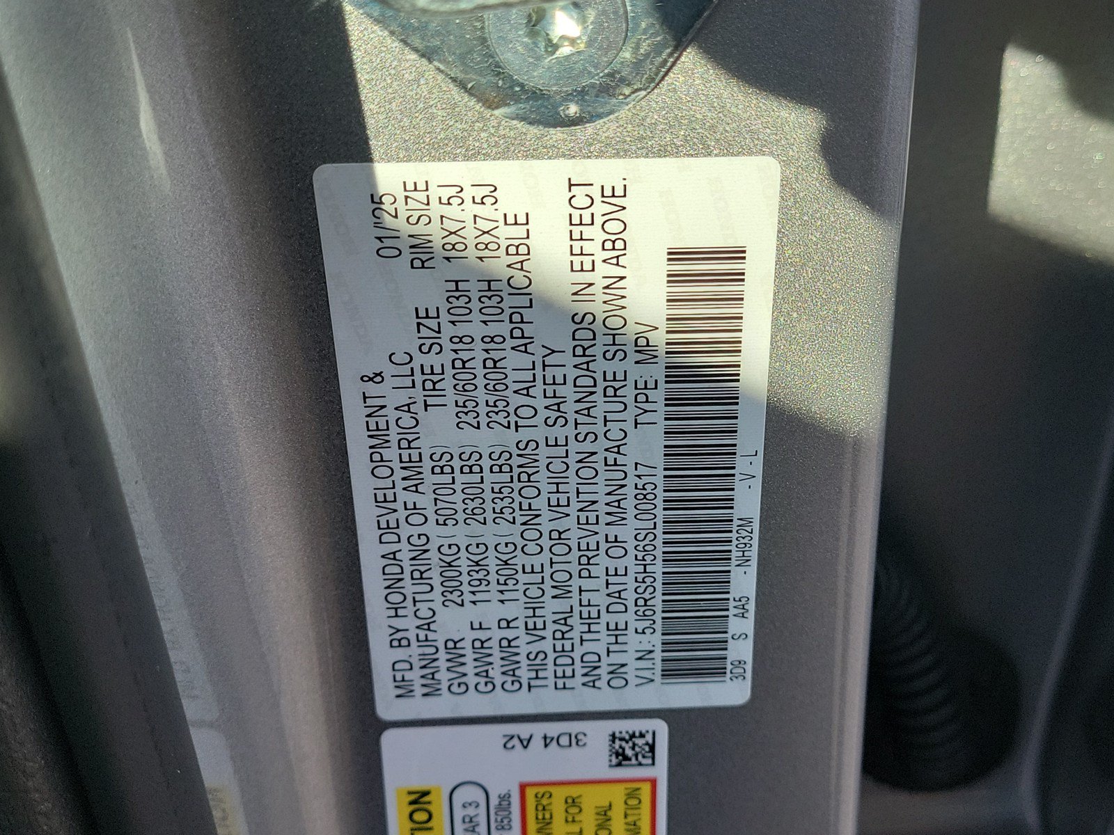 Used 2025 Honda CR-V Sport image 33