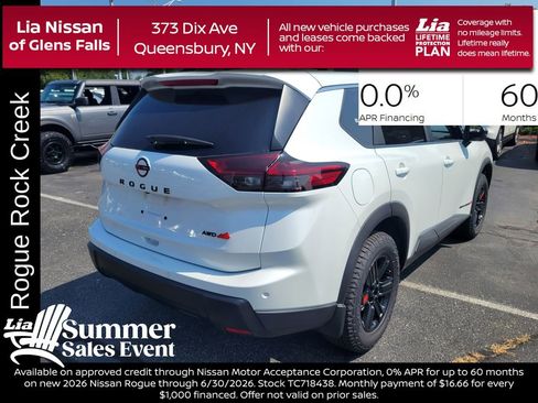 New 2026 Nissan Rogue SV w/ Rock Creek Premium Package AWD/4WD image 3