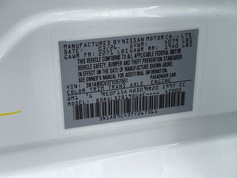 New 2026 Nissan Sentra SV w/ SV Convenience Package FWD image 37