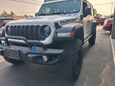 Used 2023 Jeep Wrangler Unlimited Rubicon 4xe AWD/4WD image 4