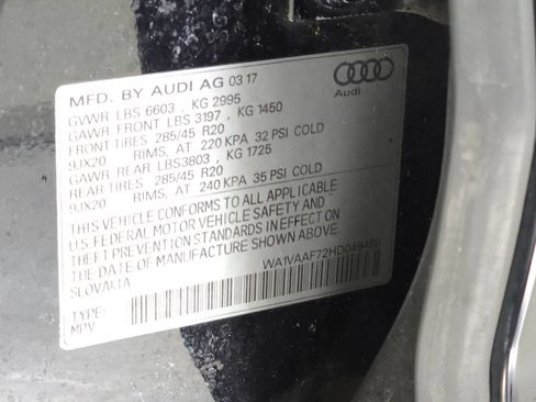 Used 2017 Audi Q7 3.0T Prestige w/ Prestige Package AWD/4WD image 37