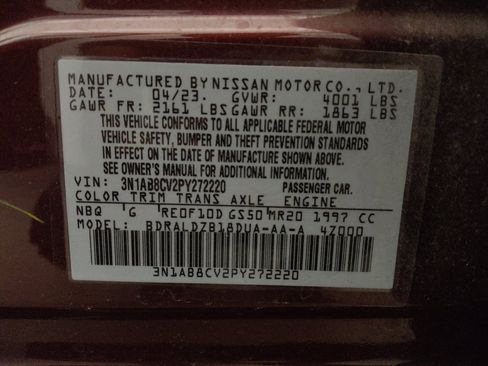 Used 2023 Nissan Sentra SV FWD image 33