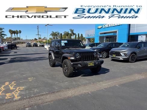 Used 2021 Jeep Wrangler Willys image 1