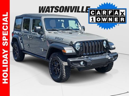 Used 2021 Jeep Wrangler Unlimited Sport image 1