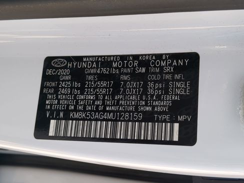 Used 2021 Hyundai Kona Ultimate w/ Cargo Package FWD image 32