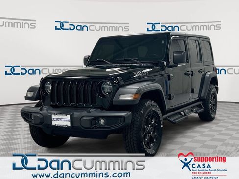 Used 2021 Jeep Wrangler Unlimited Sport AWD/4WD image 1