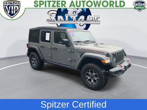 Used 2021 Jeep Wrangler Unlimited Rubicon w/ Cold Weather Group AWD/4WD image 2