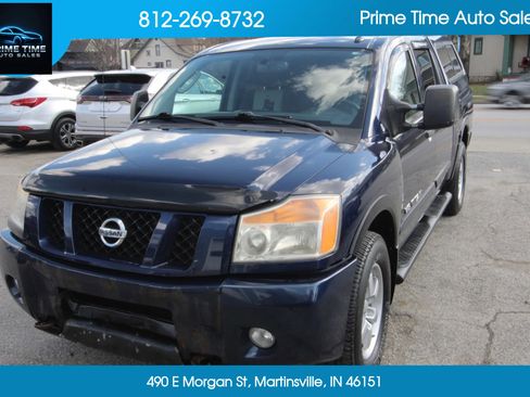 Used 2011 Nissan Titan PRO-4X w/ Pro-4x Premium Utility Pkg image 2