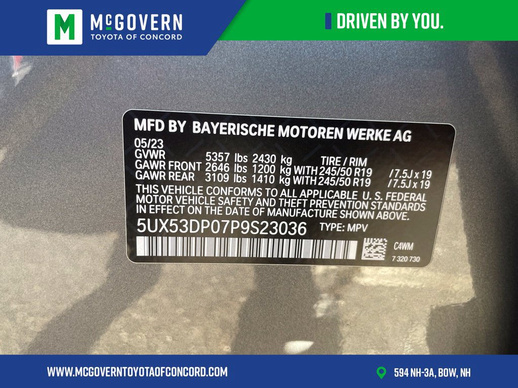 Used 2023 BMW X3 xDrive30i w/ Premium Package AWD/4WD image 40