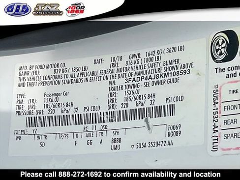 Used 2019 Ford Fiesta S image 19