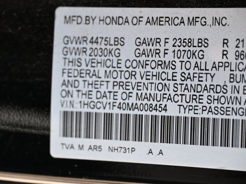 Used 2021 Honda Accord Sport Special Edition image 23