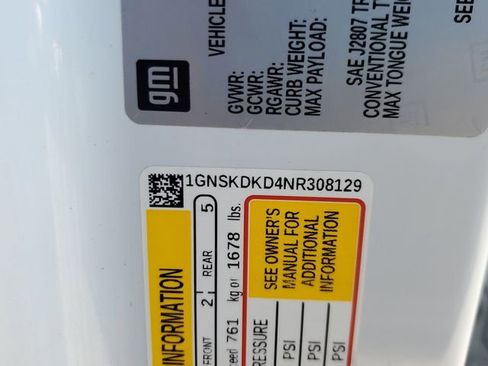 Used 2022 Chevrolet Suburban Z71 w/ Luxury Package image 30