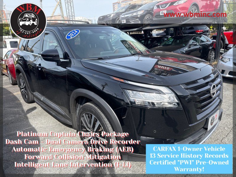 Used 2024 Nissan Pathfinder Platinum w/ Lighting Package (N93) AWD/4WD image 1