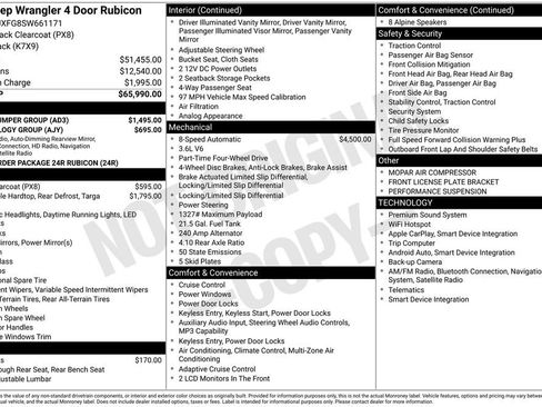 New 2025 Jeep Wrangler Unlimited Rubicon w/ Steel Bumper Group image 22