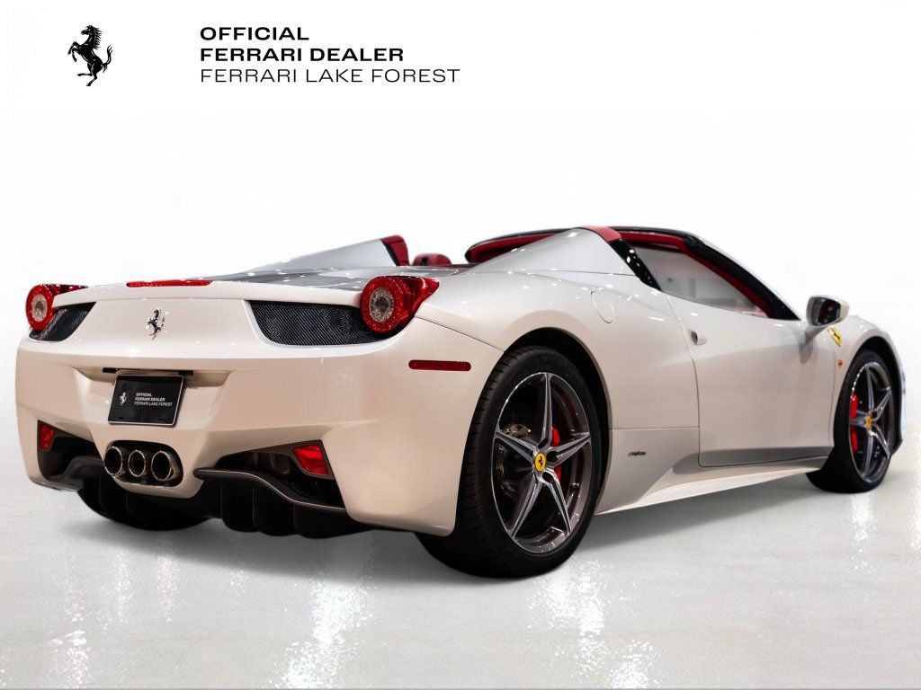Certified 2013 Ferrari 458 Spider RWD image 10