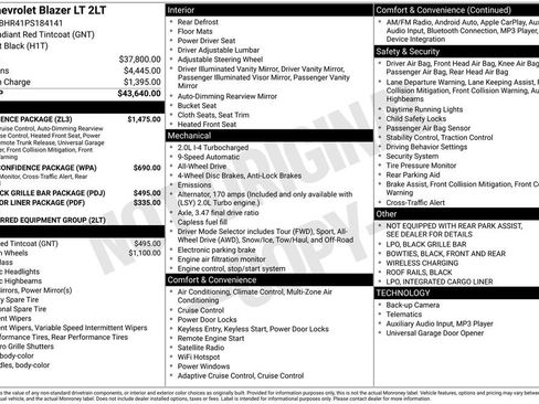 Used 2023 Chevrolet Blazer LT w/ Convenience Package image 31