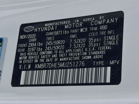 Used 2021 Hyundai Palisade Calligraphy AWD/4WD image 39
