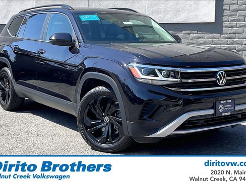 Certified 2023 Volkswagen Atlas SE w/ Panoramic Sunroof Package FWD image 1