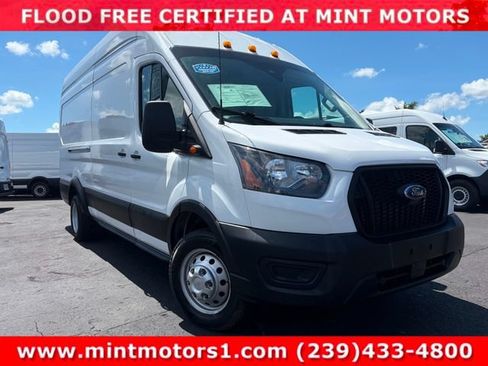 Used 2023 Ford Transit 350 148 High Roof Extended DRW RWD image 12