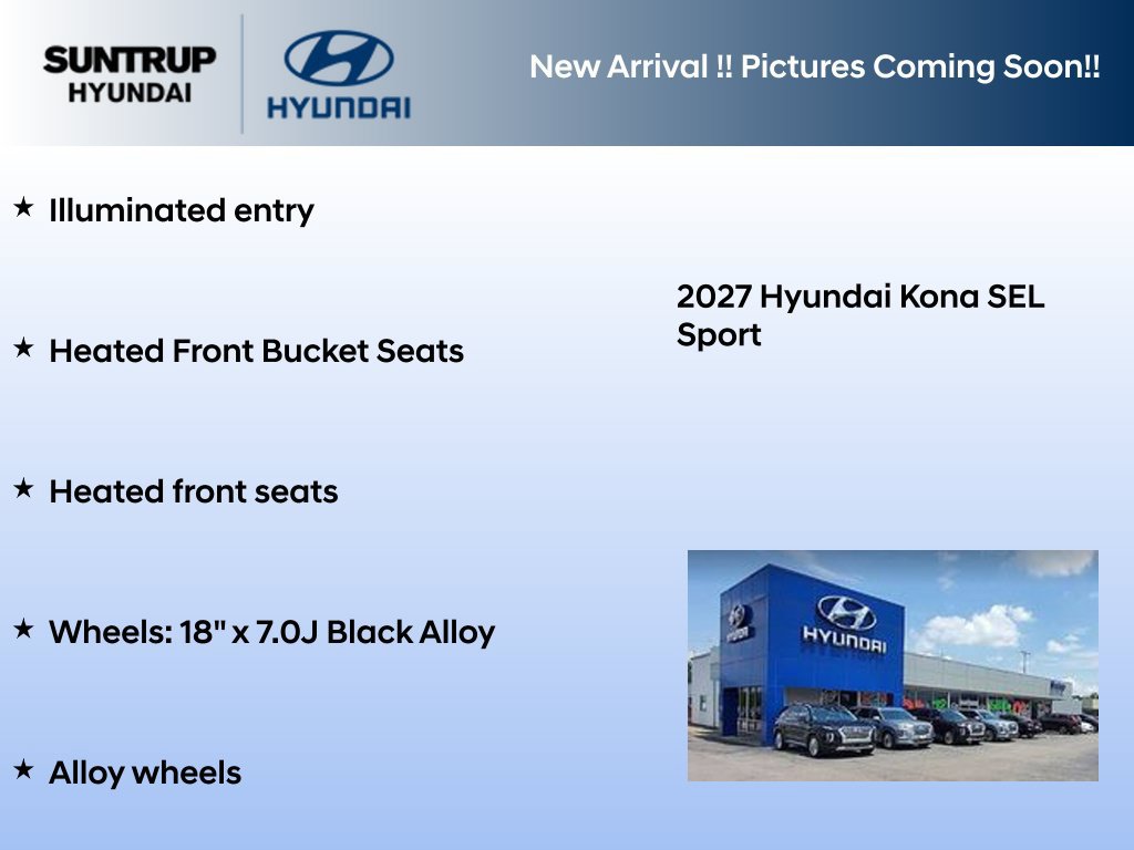 New 2027 Hyundai Kona SEL Sport AWD/4WD image 3
