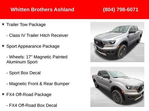 Used 2021 Ford Ranger XLT w/ Equipment Group 301A Mid image 7