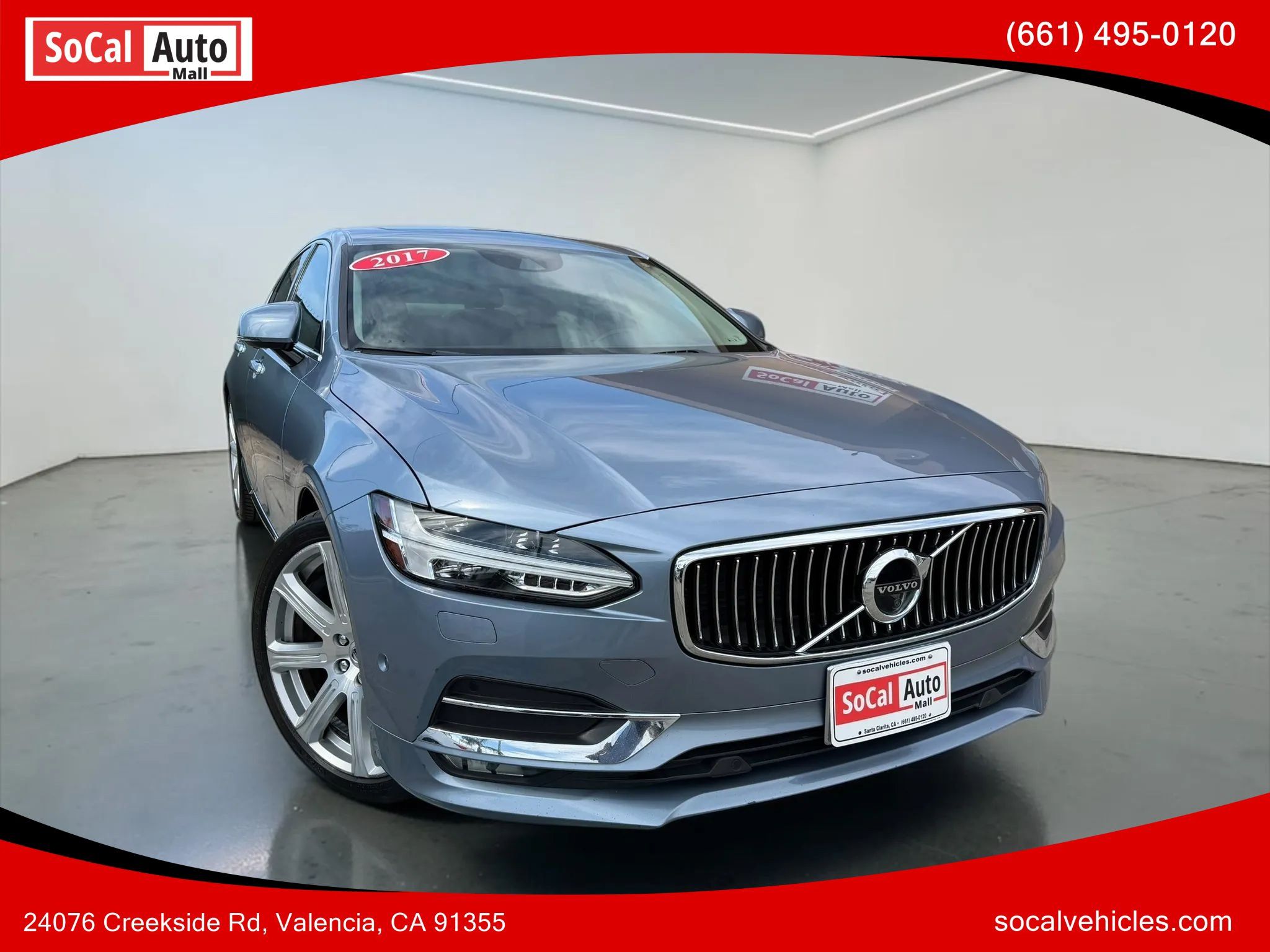 Used 2017 Volvo S90 T5 Inscription w/ Vision Package FWD image 1