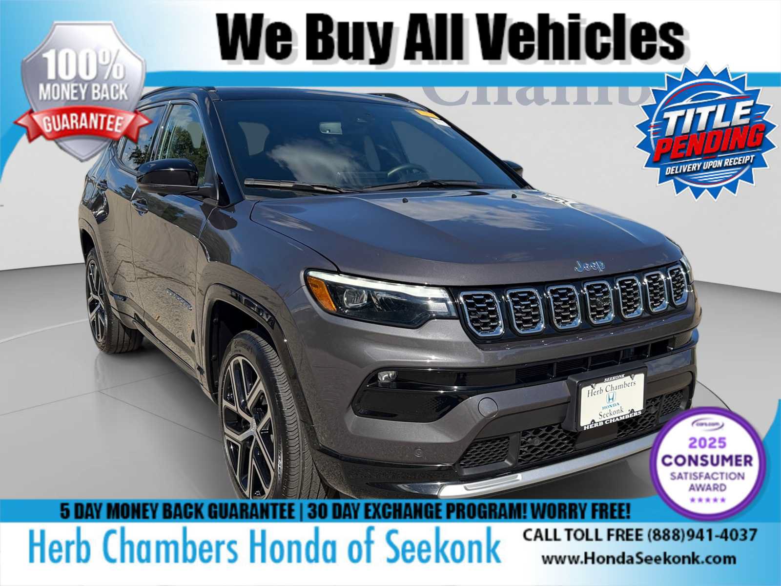 Used 2024 Jeep Compass Limited w/ Elite Group AWD/4WD image 1