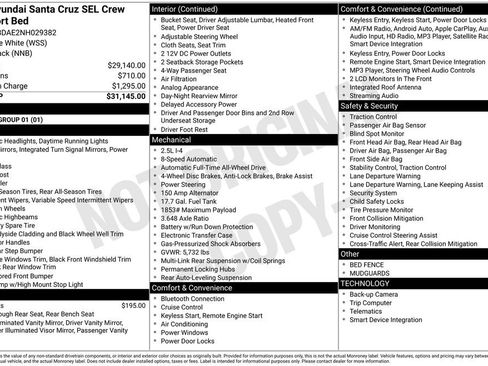Used 2022 Hyundai Santa Cruz SEL image 23