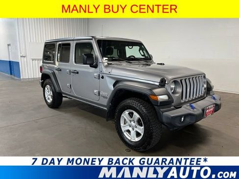 Used 2019 Jeep Wrangler Unlimited Sport S AWD/4WD image 1