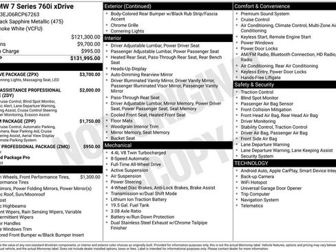 Used 2024 BMW 760i xDrive w/ Executive Package image 5