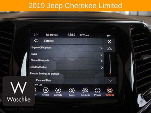Used 2019 Jeep Cherokee Limited AWD/4WD image 53