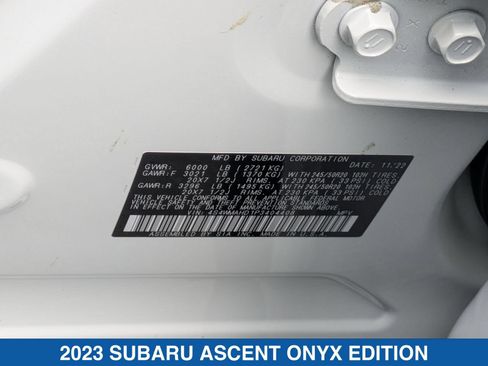 Certified 2023 Subaru Ascent Onyx Edition AWD/4WD image 40