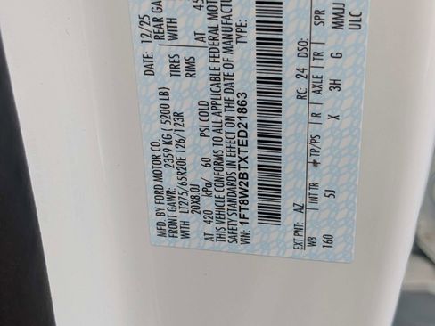 New 2026 Ford F250 Lariat w/ Black Appearance Package image 20