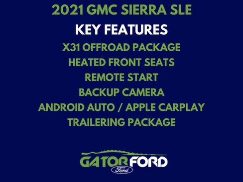 Used 2021 GMC Sierra 1500 SLE image 14