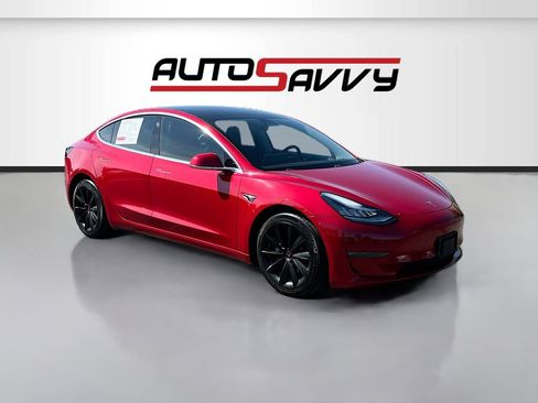 Used 2020 Tesla Model 3 Long Range AWD/4WD image 1