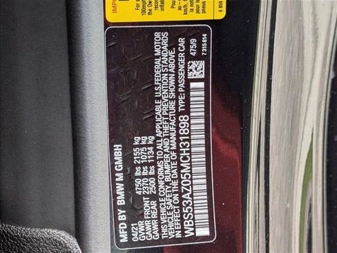 Used 2021 BMW M4 Coupe w/ M Carbon Exterior Package image 25